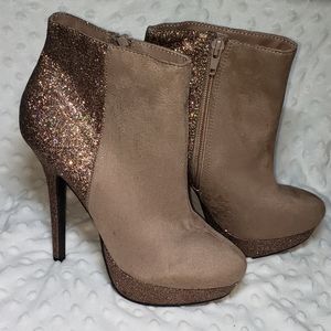 Forever 21 glitter heels
